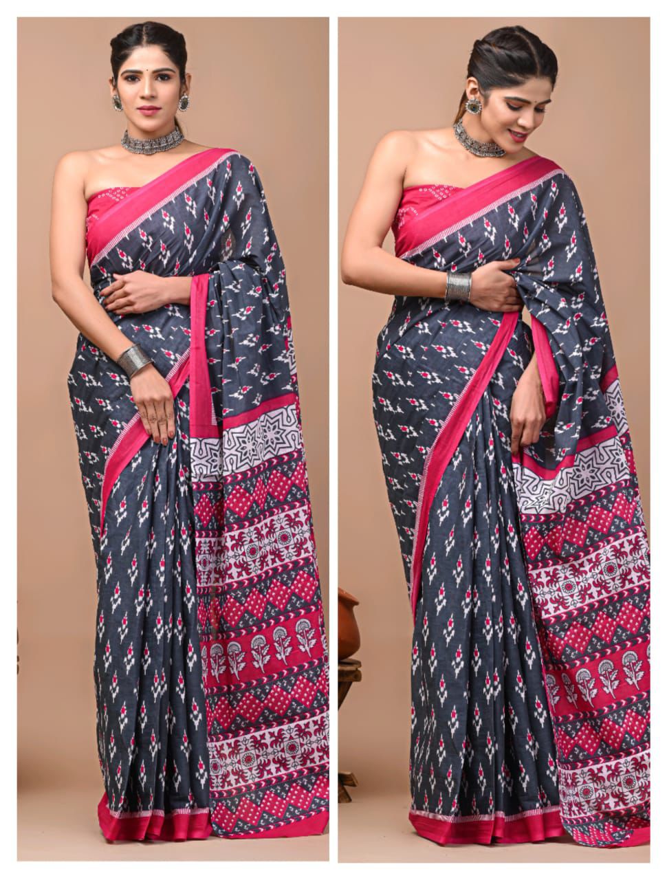 Mulmul Cotton Saree