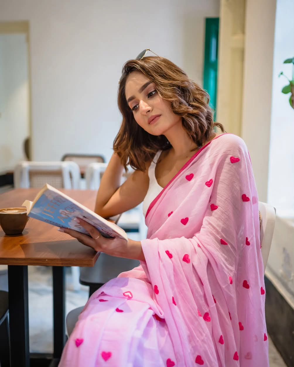 Mul cotton heart saree