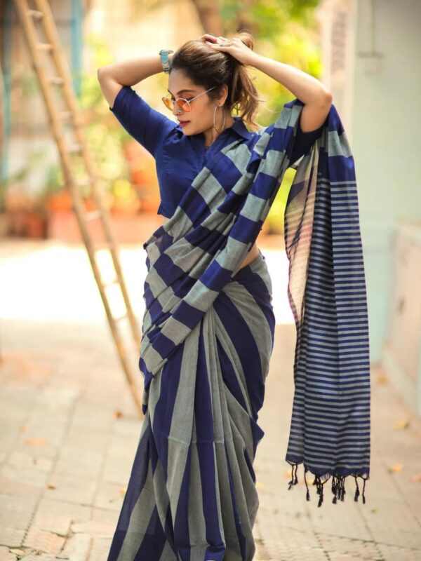 khadi cotton saree