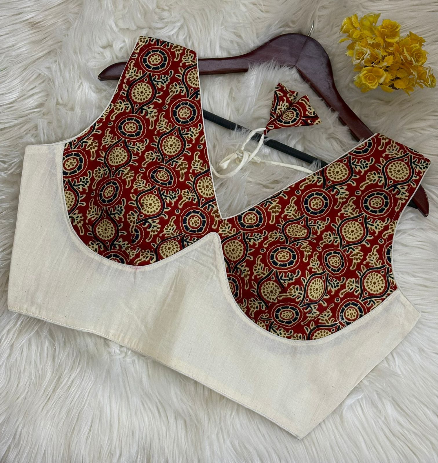 AJRKH blouse with real shells