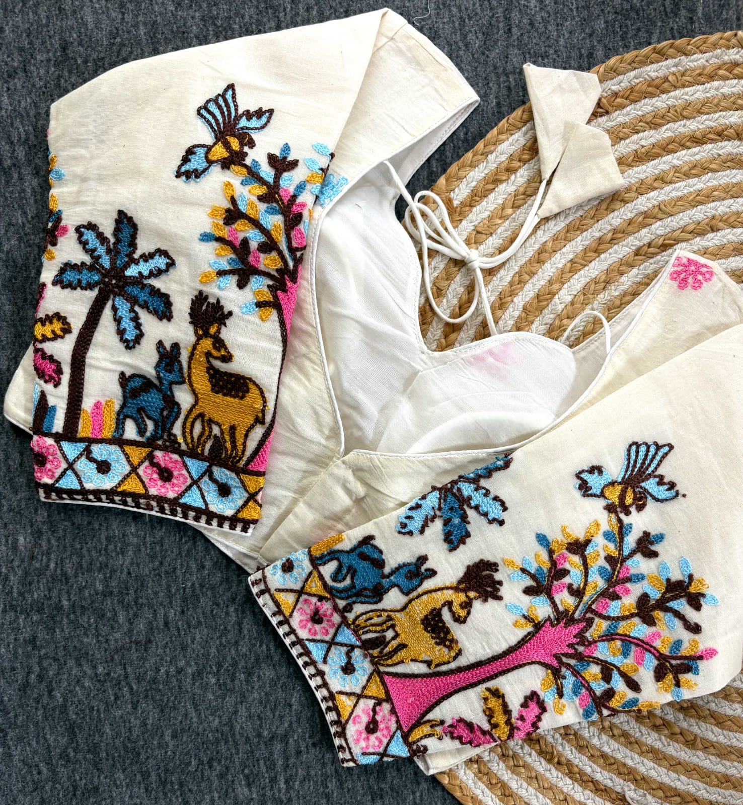 PURE KHADI COTTON BLOUSE