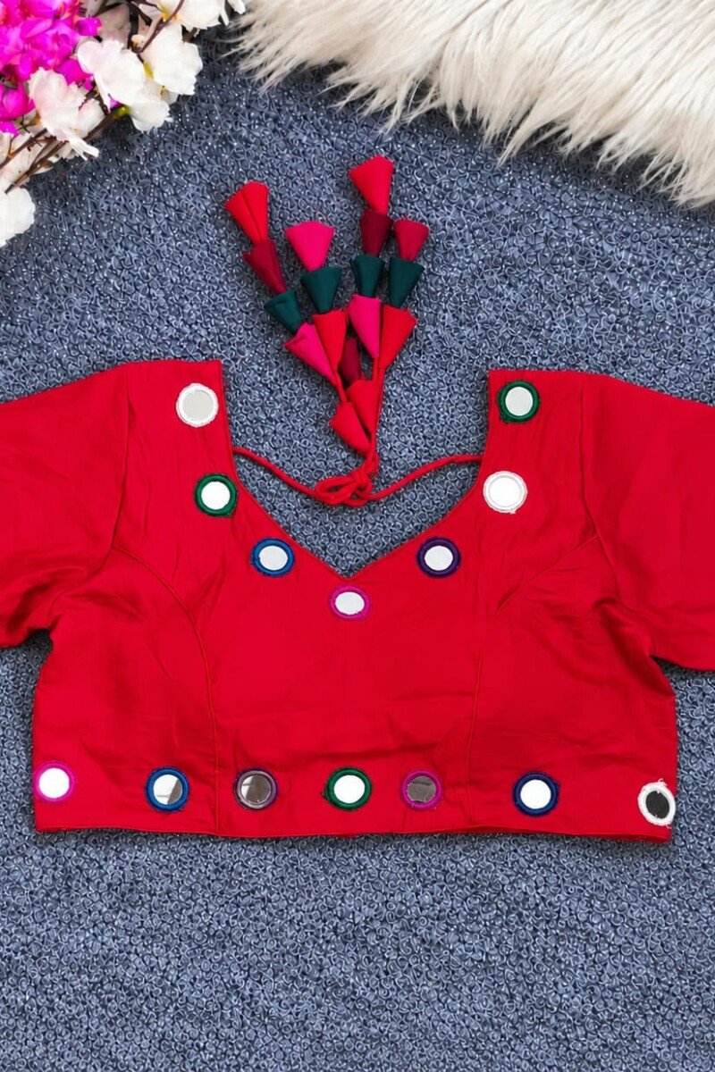 Mirror Work Designer Blouse